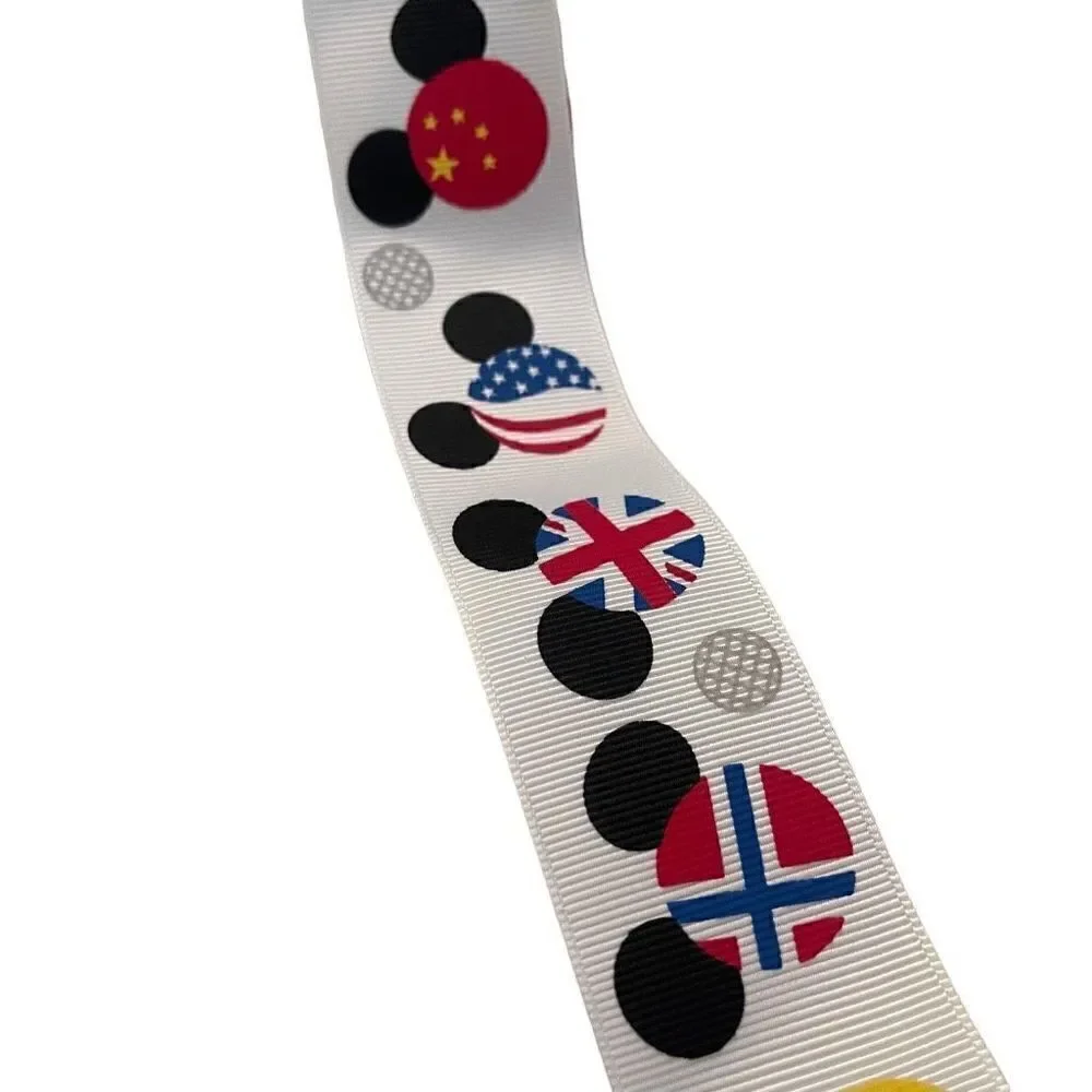 Grosgrain Ribbon 1.5” 5 yards yds 5/$20 NEW bows bow making shipping printed